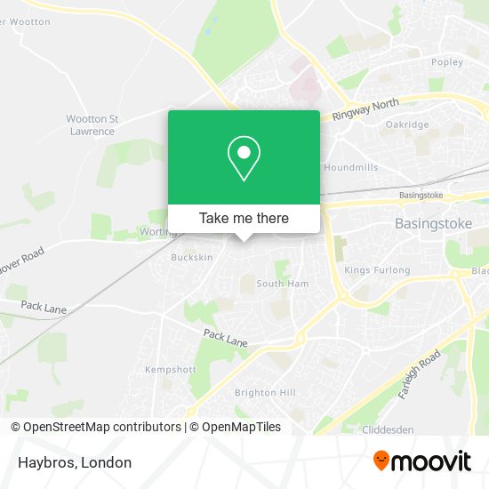 Haybros map