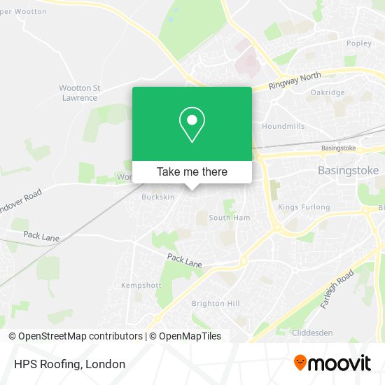 HPS Roofing map