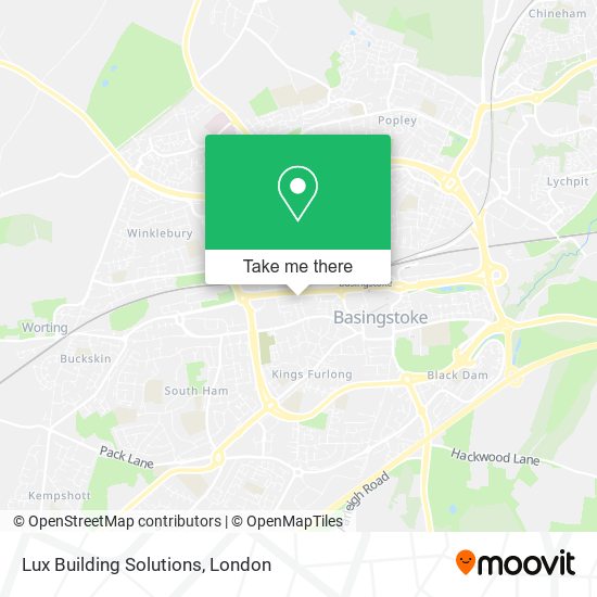 Lux Building Solutions map