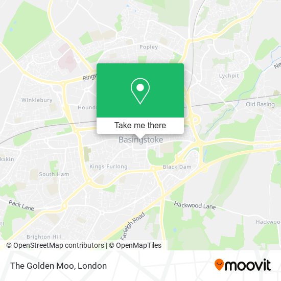 The Golden Moo map