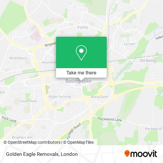 Golden Eagle Removals map