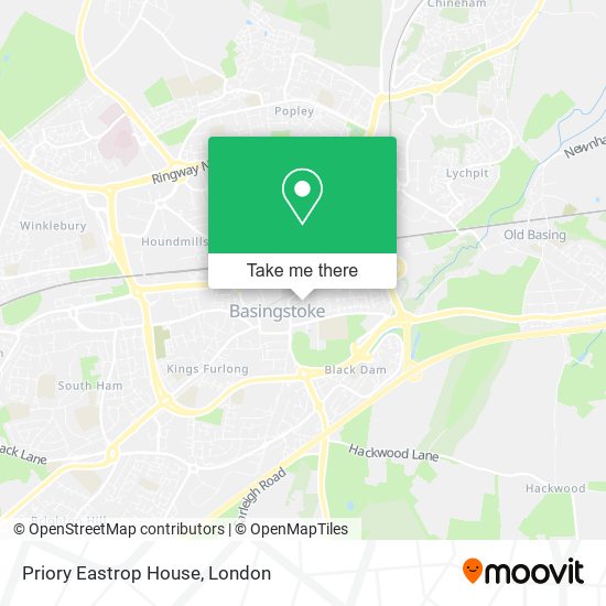 Priory Eastrop House map