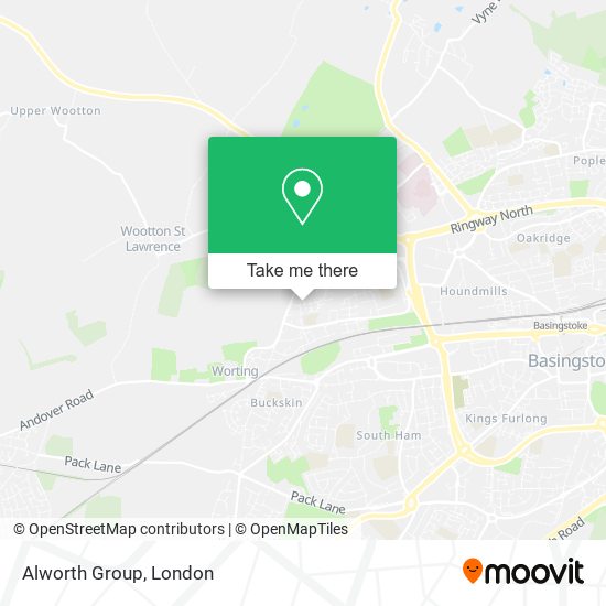 Alworth Group map