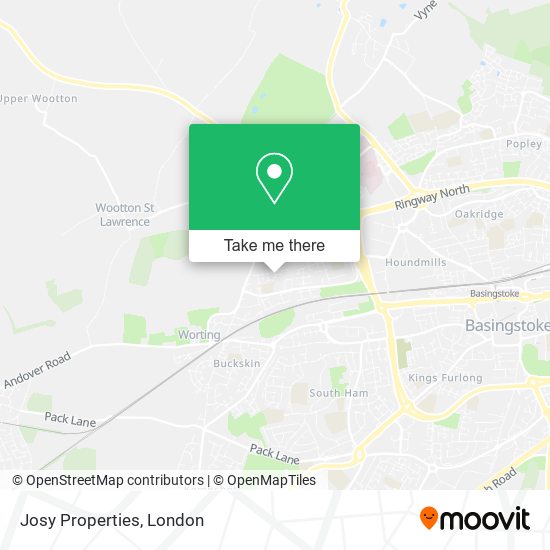 Josy Properties map