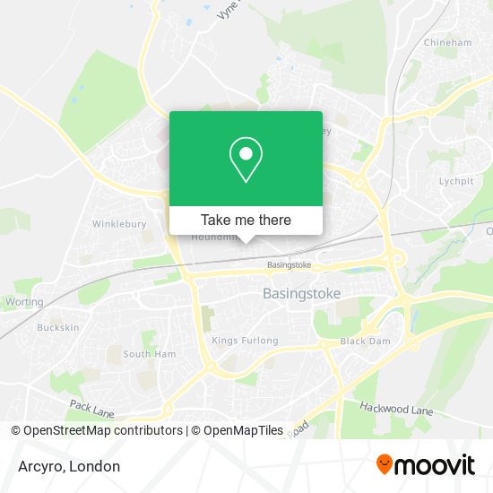 Arcyro map