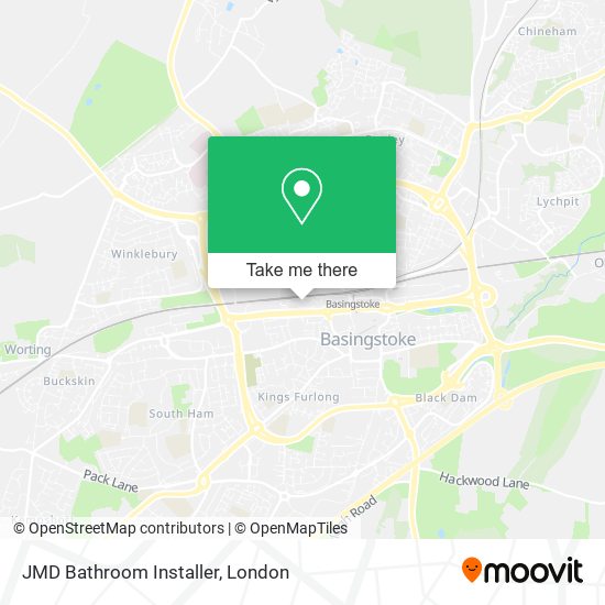 JMD Bathroom Installer map