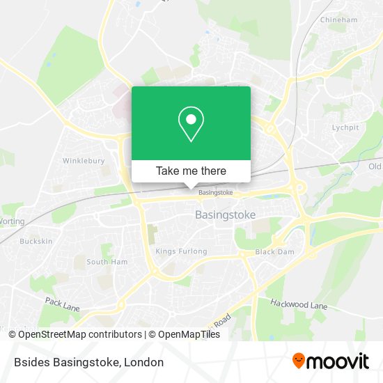 Bsides Basingstoke map