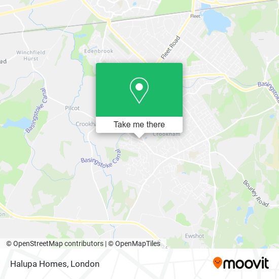 Halupa Homes map