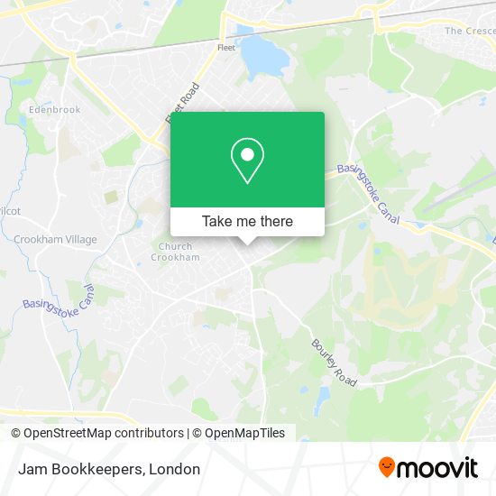Jam Bookkeepers map