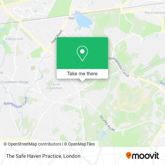 The Safe Haven Practice map