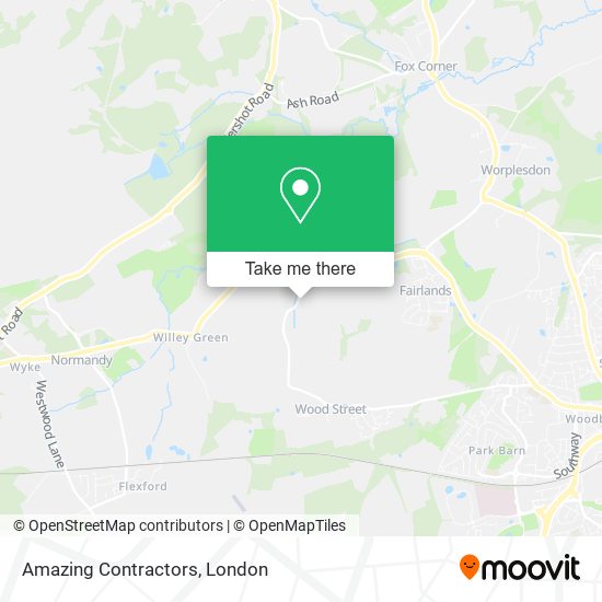 Amazing Contractors map