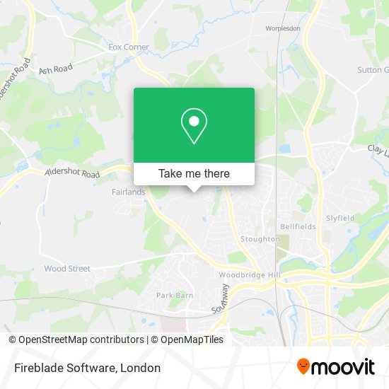 Fireblade Software map