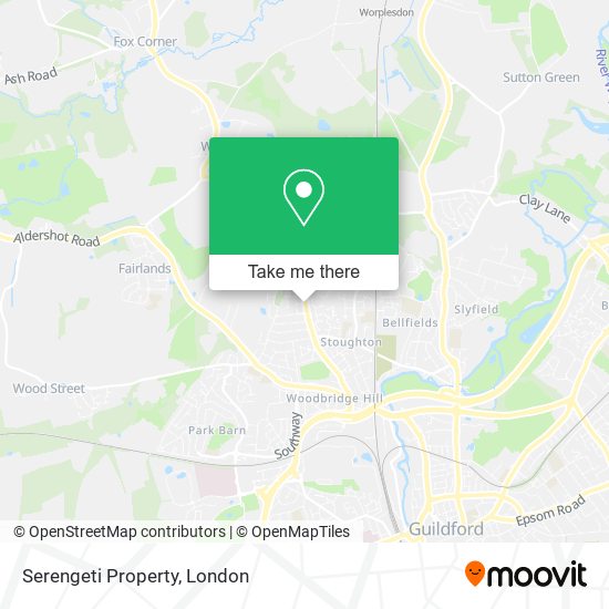 Serengeti Property map