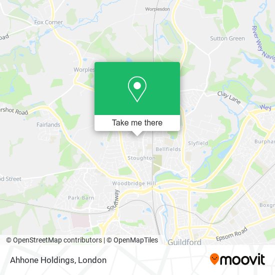 Ahhone Holdings map