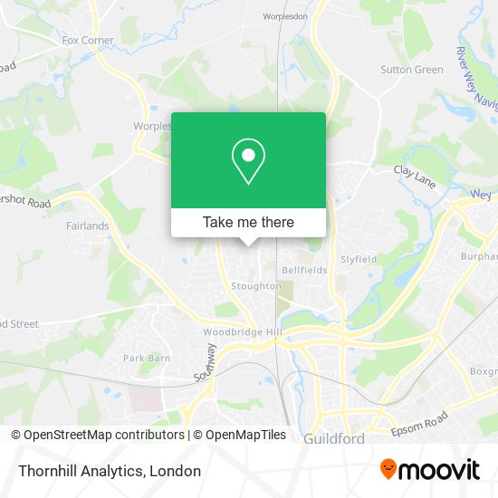 Thornhill Analytics map