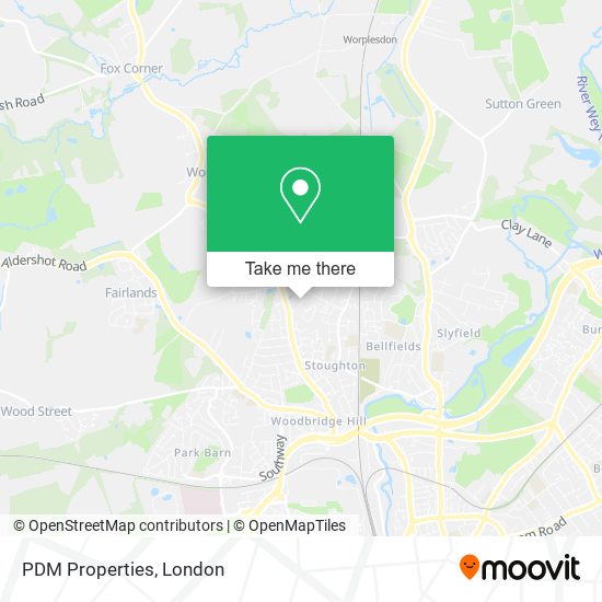 PDM Properties map