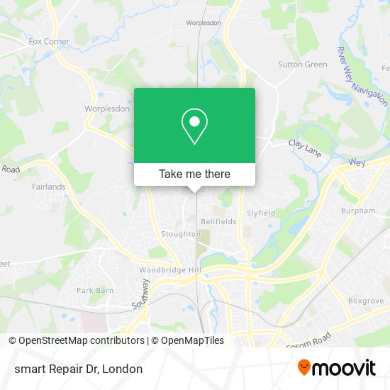 smart Repair Dr map