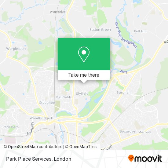 Park Place Services map