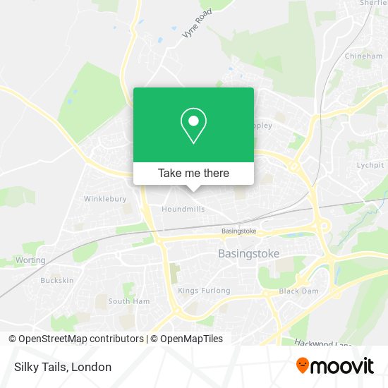 Silky Tails map