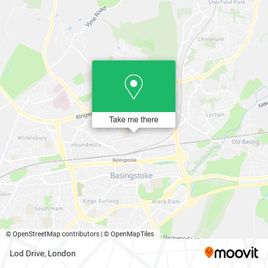 Lod Drive map