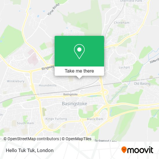 Hello Tuk Tuk map