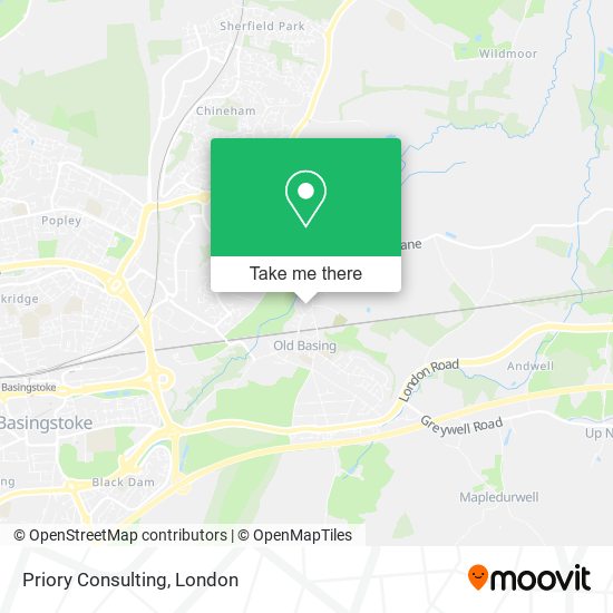 Priory Consulting map