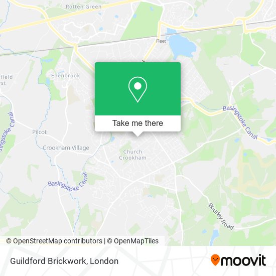 Guildford Brickwork map