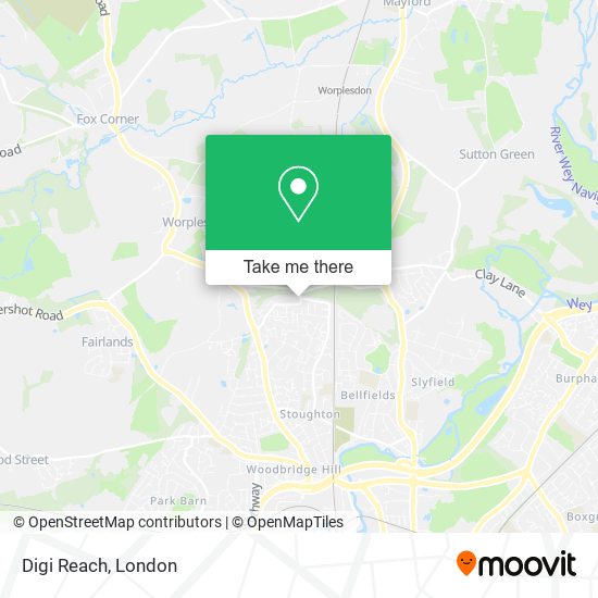 Digi Reach map