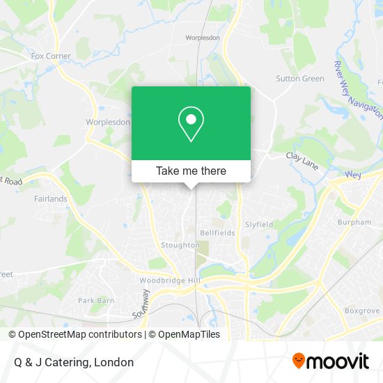 Q & J Catering map