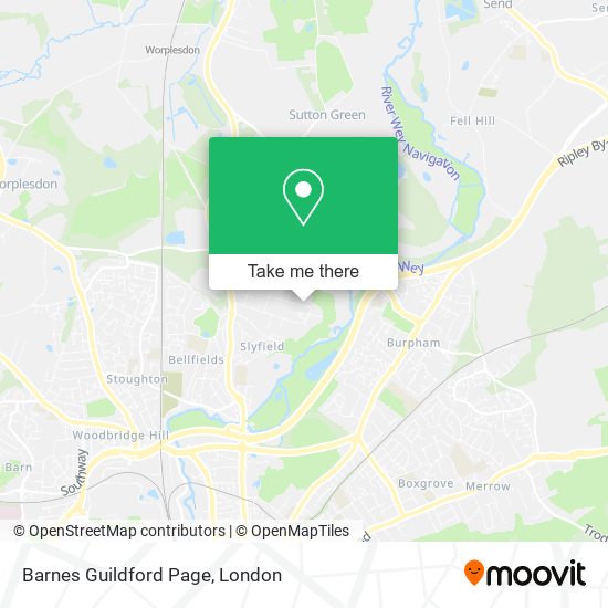 Barnes Guildford Page map