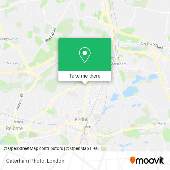 Caterham Photo map