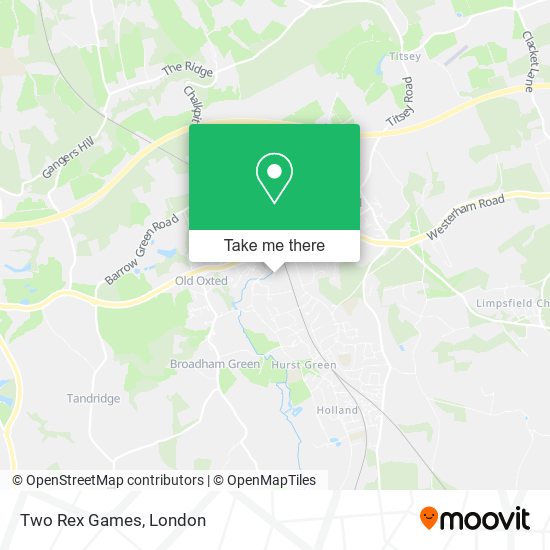 Two Rex Games map