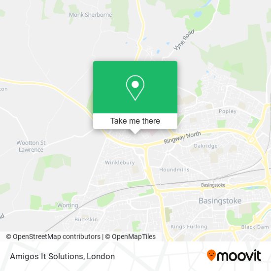Amigos It Solutions map