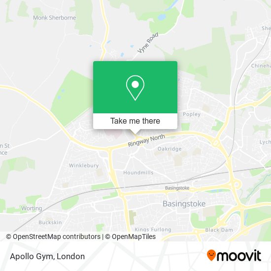Apollo Gym map