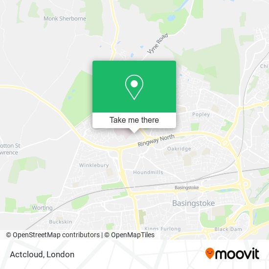 Actcloud map