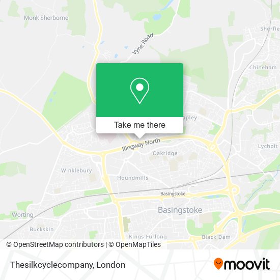 Thesilkcyclecompany map