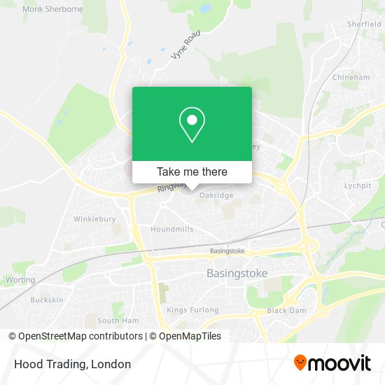 Hood Trading map