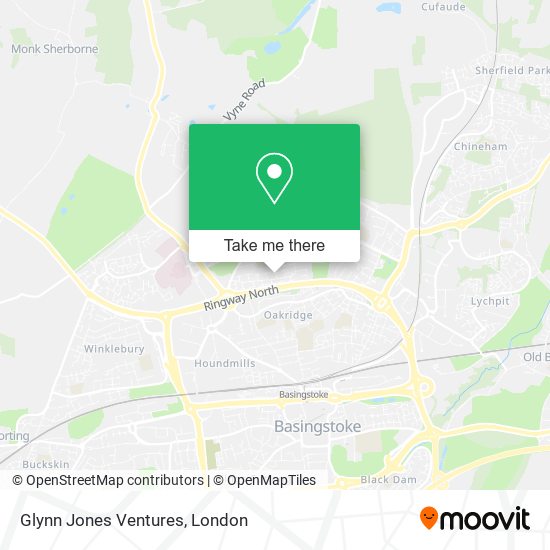 Glynn Jones Ventures map