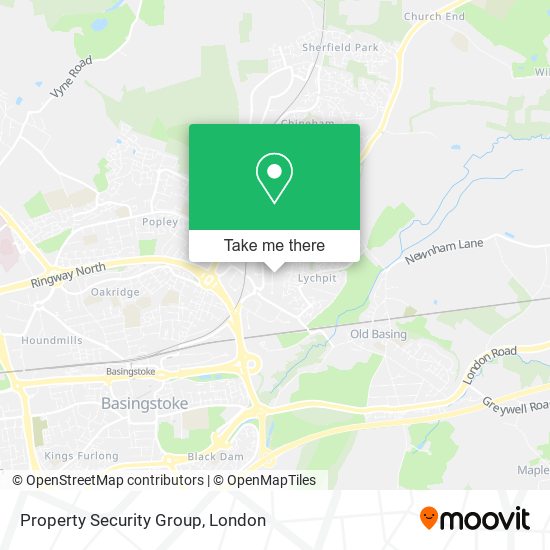 Property Security Group map