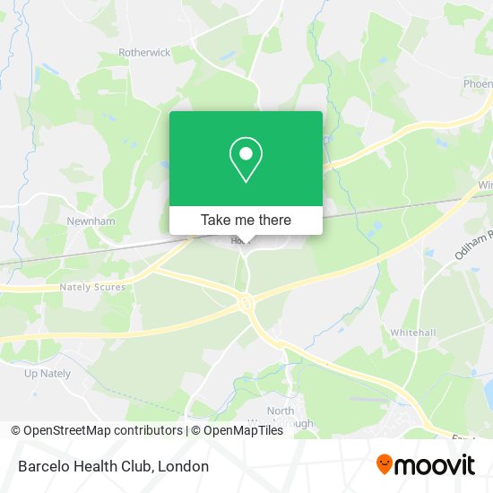 Barcelo Health Club map