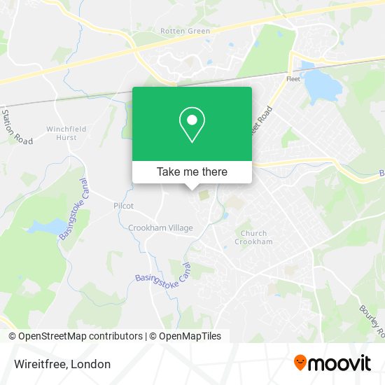 Wireitfree map