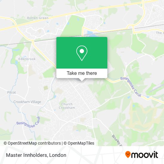 Master Innholders map