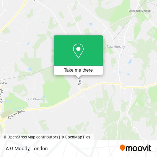 A G Moody map