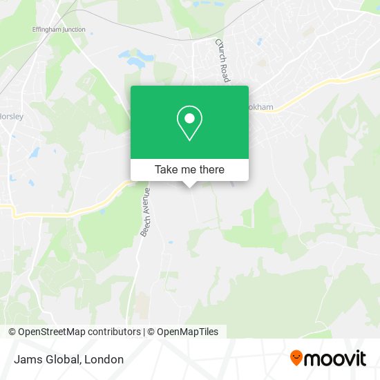Jams Global map