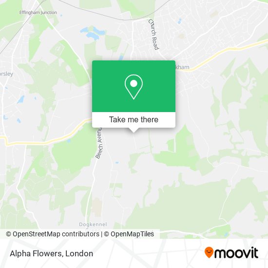Alpha Flowers map