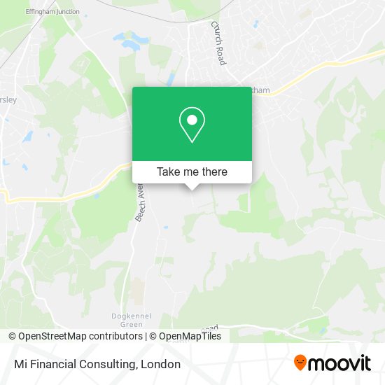 Mi Financial Consulting map