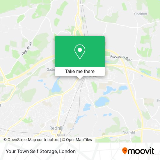 Your Town Self Storage map
