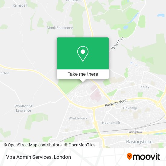 Vpa Admin Services map