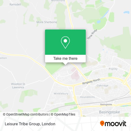 Leisure Tribe Group map