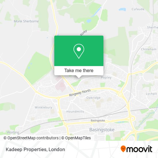 Kadeep Properties map